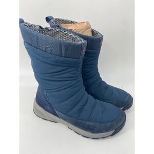 Columbia Boots Womens 10 Blue Meadows Omni-Heat Winter Snow Waterproof Outdoor